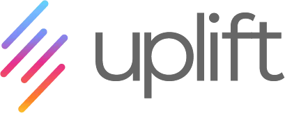 Uplift Art logo, a dark version