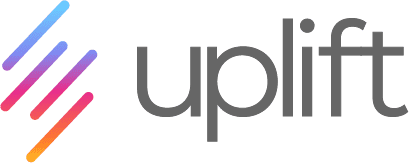 Uplift Art logo, a dark version